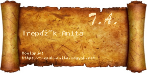 Trepák Anita névjegykártya